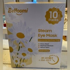 Chamomile Steam Eye Mask - White and Gold